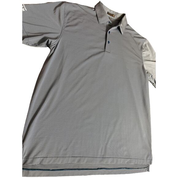 Peter Millar Summer Comfort Hales Performance Jersey Crown Sport Polo Size XL - Picture 9 of 10